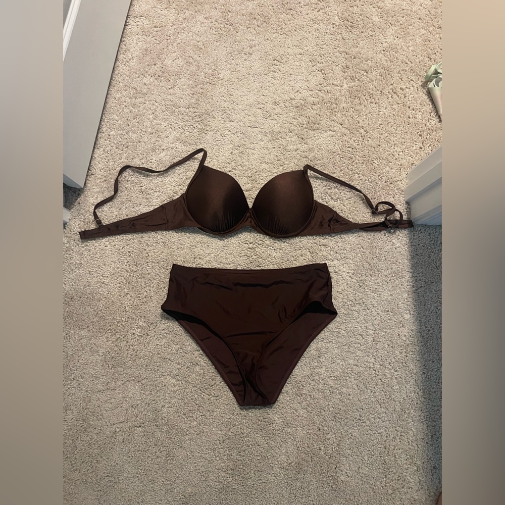 Brown Bikini Set